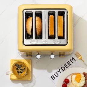 Тостер Buydeem DT640E Mellow Yellow (DT640E-MY/EU) DT640E-MY/EU фото