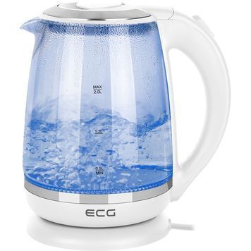 Електрочайник ECG RK 2020 White Glass (RK2020 White Glass) RK2020 White Glass фото