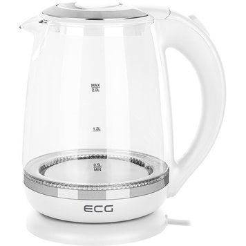 Електрочайник ECG RK 2020 White Glass (RK2020 White Glass) RK2020 White Glass фото