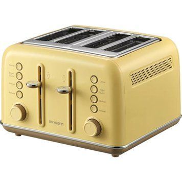 Тостер Buydeem DT640E Mellow Yellow (DT640E-MY/EU) DT640E-MY/EU фото