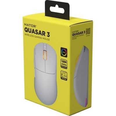 Мишка Hator Quasar 3 Wireless White (HTM731) HTM731 фото