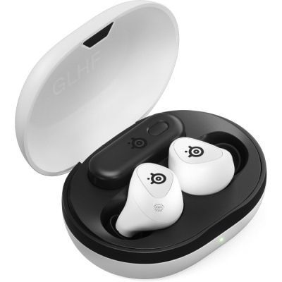 Навушники SteelSeries Arctis GameBuds Bluetooth White (61682) 61682 фото