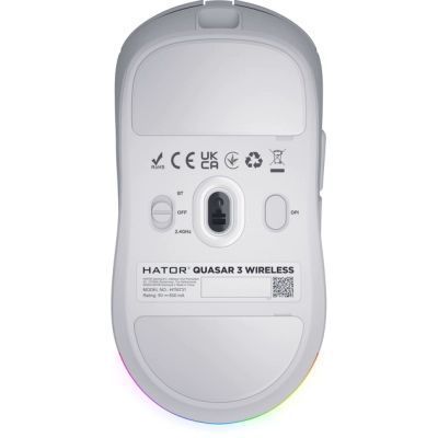 Мишка Hator Quasar 3 Wireless White (HTM731) HTM731 фото