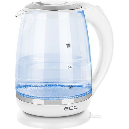 Електрочайник ECG RK 2020 White Glass (RK2020 White Glass) RK2020 White Glass фото