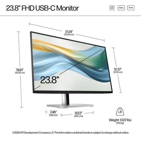 Монітор HP S5 Pro 524pu (9D9V7AA) 9D9V7AA фото