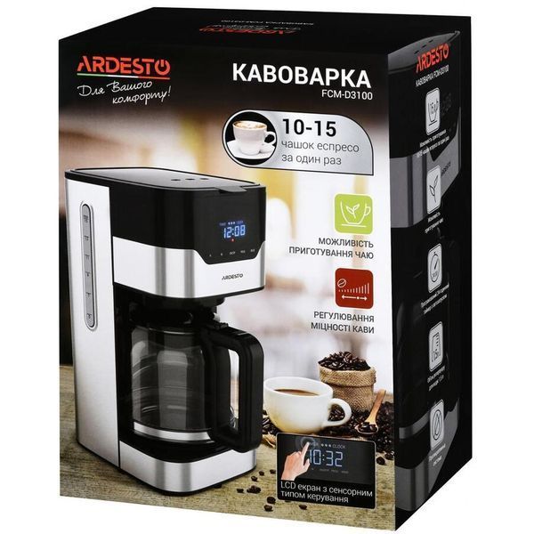Крапельна кавоварка Ardesto FCM-D3100 FCM-D3100 фото