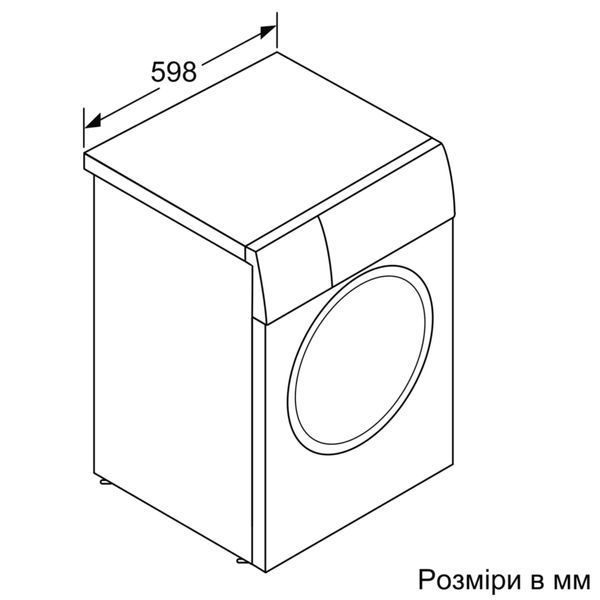 Пральна машина Bosch WGB256A1UA WGB256A1UA фото