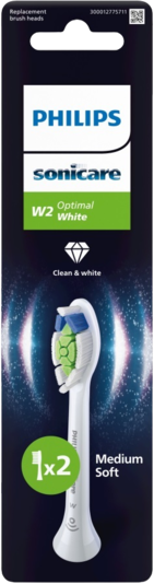 Зубна електрощітка PHILIPS HX6062/87 насадки Optimal White 2 шт HX6062/87 фото