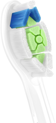 Зубна електрощітка PHILIPS HX6062/87 насадки Optimal White 2 шт HX6062/87 фото