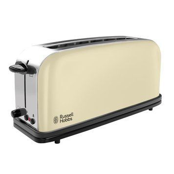 Тостер Russell Hobbs Classic, 1100Вт, довгі слоти, метал, бежевий 21395-56 фото