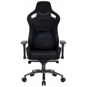 Крісло ігрове GT Racer X-5166 Black (X-5166 Fabric Black) X-5166 Fabric Black фото