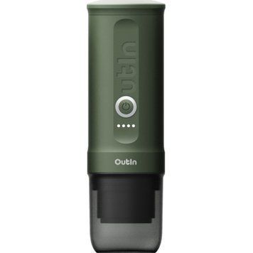 Портативна кавоварка Outin Nano Espresso Machine в дорожньому футлярі OTEM-01 Forest Green (OTEM-01-FG-BAG) OTEM-01-FG-BAG фото