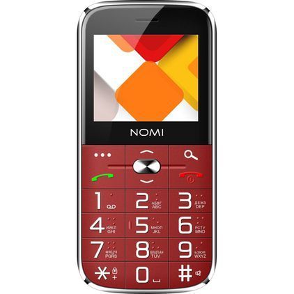 Мобільний телефон Nomi i220 Red i220 Red фото