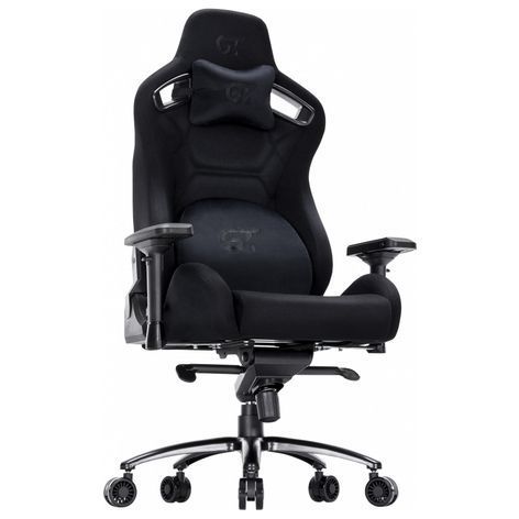 Крісло ігрове GT Racer X-5166 Black (X-5166 Fabric Black) X-5166 Fabric Black фото