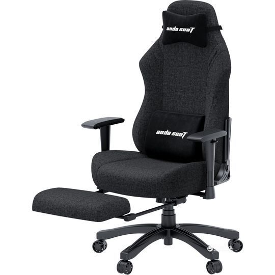 Крісло ігрове AndaSeat Luna Pro Fabric Size L Dark Gray (AD18T-44-GB-F) AD18T-44-GB-F фото
