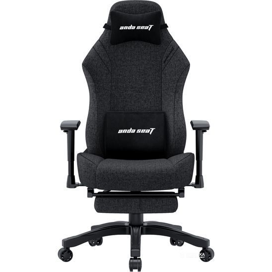 Крісло ігрове AndaSeat Luna Pro Fabric Size L Dark Gray (AD18T-44-GB-F) AD18T-44-GB-F фото