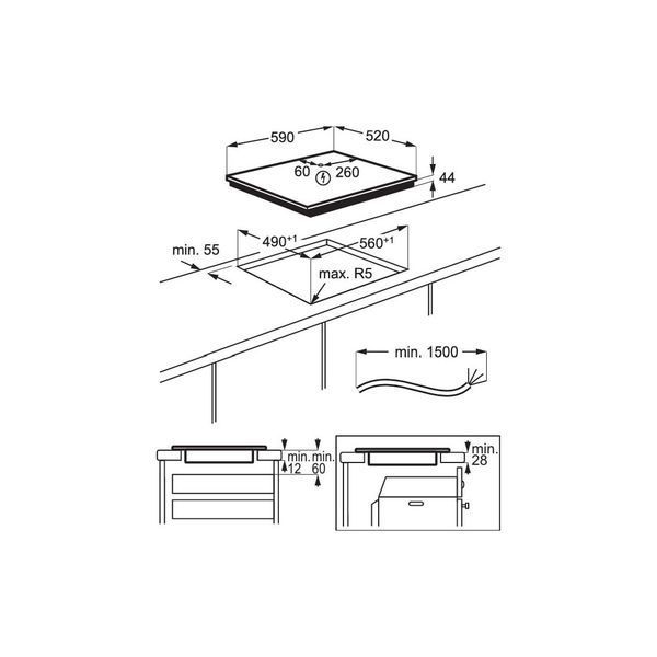 Варочна поверхня Electrolux LIR60433 LIR60433 фото