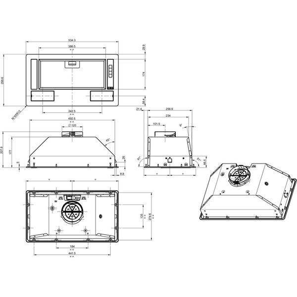 Витяжка кухонна Gorenje BHI611ES BHI611ES фото