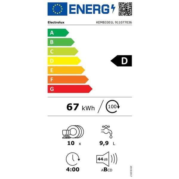 Посудомийна машина Electrolux KEMB3301L KEMB3301L фото