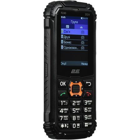 Мобільний телефон 2E R240 2025 Black 694743657623 фото