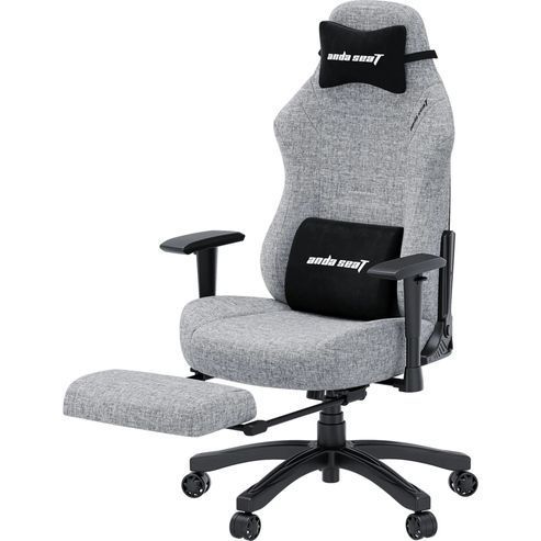 Крісло ігрове Anda Seat Fabric Luna Pro Size L Gray (AD18T-44-G-F) AD18T-44-G-F фото