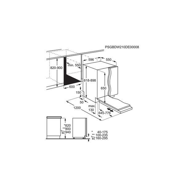 Посудомийна машина Electrolux EEA17200L EEA17200L фото