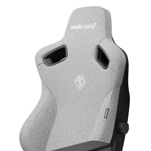 Крісло ігрове Anda Seat Kaiser 3 Fabric Size L Grey (AD12YDC-L-01-G-PV/F) AD12YDC-L-01-G-PV/F фото
