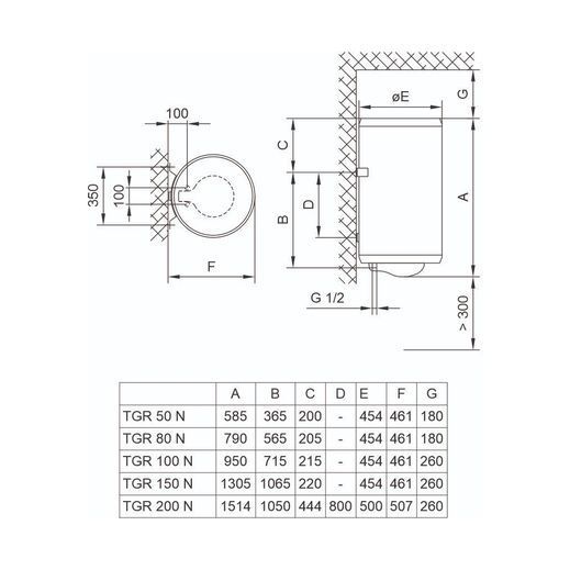 Бойлер TIKI TGR100NPRIMEM100V9_TIKI TGR100NPRIMEM100V9_TIKI фото