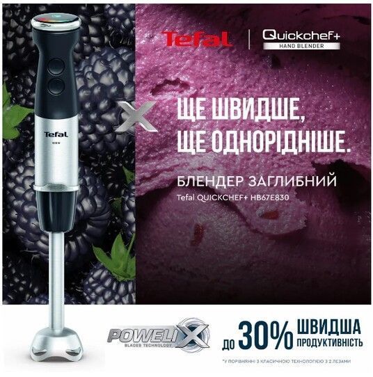 Блендер погружний TEFAL HB67E830 HB67E830 фото
