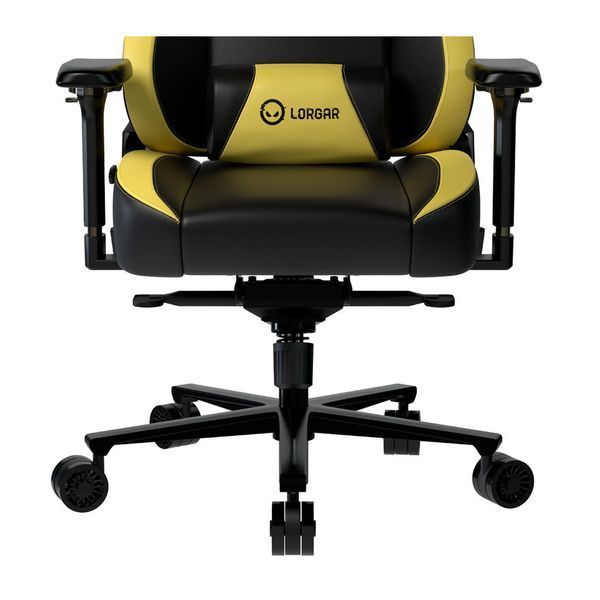 Крісло ігрове Lorgar Base 311 Black/Yellow (LRG-CHR311BY) LRG-CHR311BY фото
