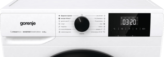 Пральна машина GORENJE W3NGPI62SBS/UA 20015378 фото