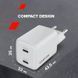 Зарядний пристрій Canyon CU35CC GaN 35W 2xPD EU White (CNS-CUW35CC) CNS-CUW35CC фото 9