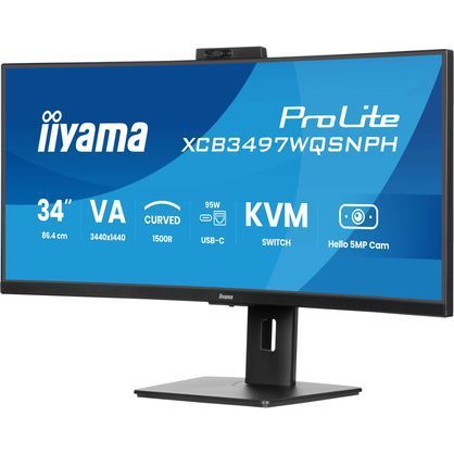 Монітор iiyama XCB3497WQSNPH-B1 XCB3497WQSNPH-B1 фото