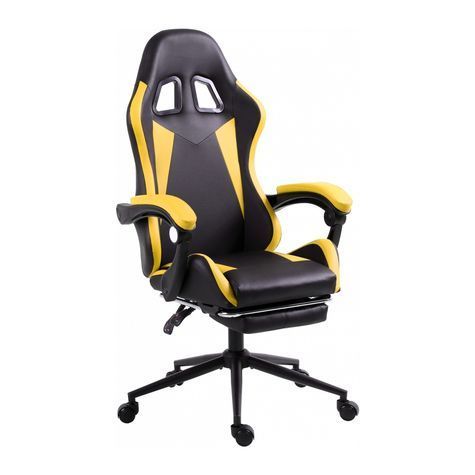 Крісло ігрове GT Racer X-2323 Black/Yellow X-2323 Black/Yellow фото