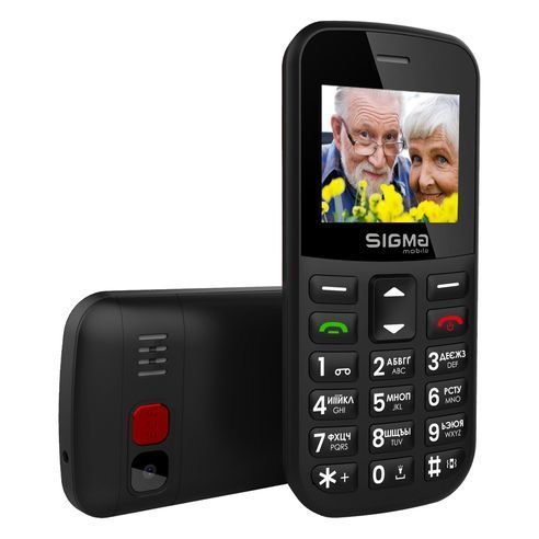 Мобільний телефон Sigma Comfort 50 EASY TYPE-C Black 4827798585214 фото