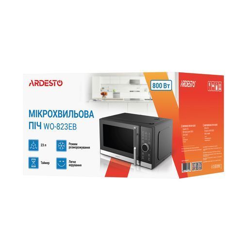 Мікрохвильова піч Ardesto WO-823EB WO-823EB фото