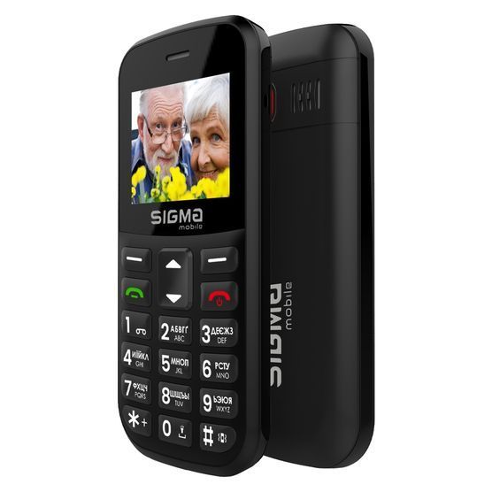 Мобільний телефон Sigma Comfort 50 EASY TYPE-C Black 4827798585214 фото