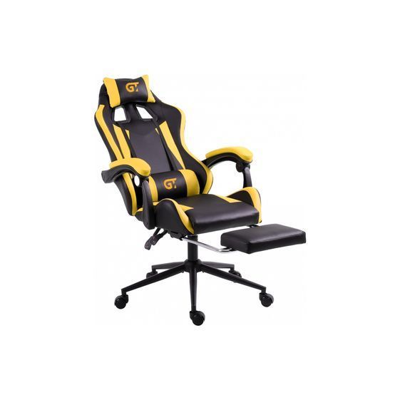 Крісло ігрове GT Racer X-2323 Black/Yellow X-2323 Black/Yellow фото