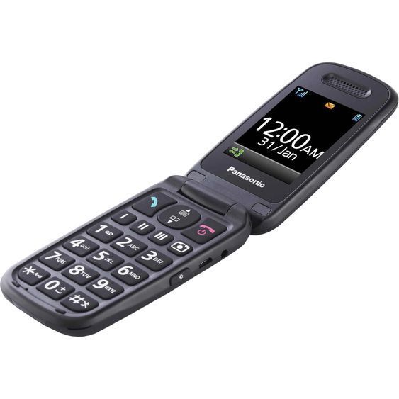 Мобільний телефон Panasonic KX-TU446 Black KX-TU446EXB фото