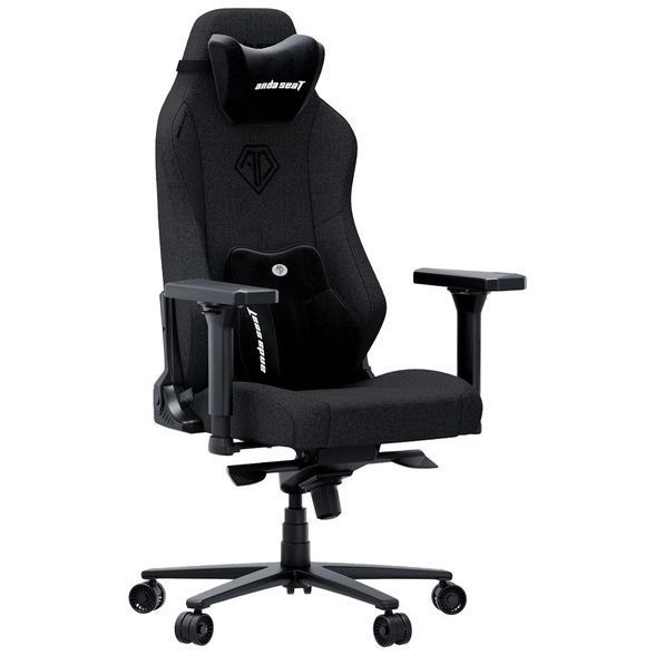 Крісло ігрове AndaSeat Phantom 3 Fabric Size XL Dark Gray (AD18XL-52-GB-F-G01) AD18XL-52-GB-F-G01 фото