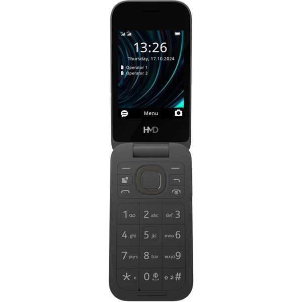 Мобільний телефон HMD 2660 4G Flip DS Black 2660 4G Flip DS Black фото