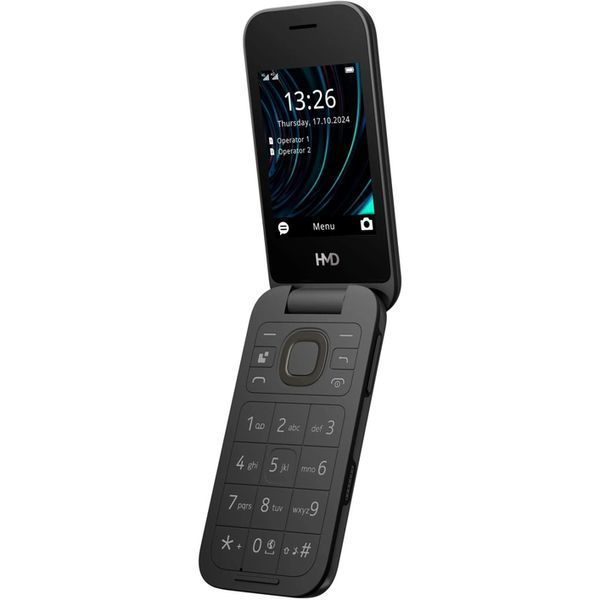 Мобільний телефон HMD 2660 4G Flip DS Black 2660 4G Flip DS Black фото