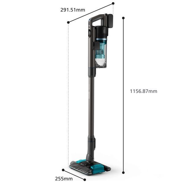 Пилосос Philips безпровідний Complete Series 8000, вологе прибирання, конт пил -0.6л, автон. робота XC8157/01 фото
