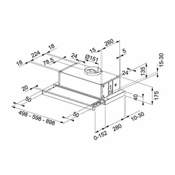 Витяжка кухонна Franke Flexa FTC 612 WH V2 110.0200.734 фото