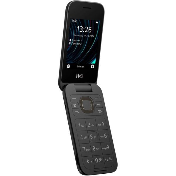 Мобільний телефон HMD 2660 4G Flip DS Black 2660 4G Flip DS Black фото