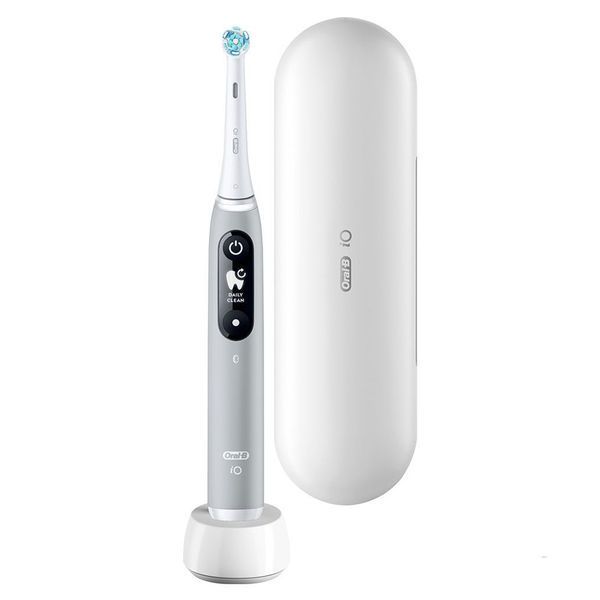 Електрична зубна щітка Oral-B iO Series 6 iOM6.1A6.1K Grey Opal iO Series 6 iOM6.1A6.1K G фото