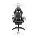 Крісло ігрове GT Racer X-2323 Black/Yellow X-2323 Black/Yellow фото 7