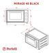 Електропіч Perfelli MIRAGE 48 BLACK MIRAGE 48 BLACK фото 12