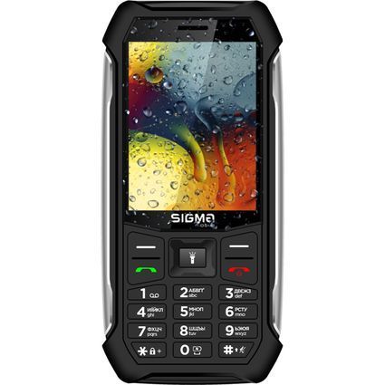 Мобільний телефон Sigma X-style 323 RAIN Black (4827798885710) 4827798885710 фото