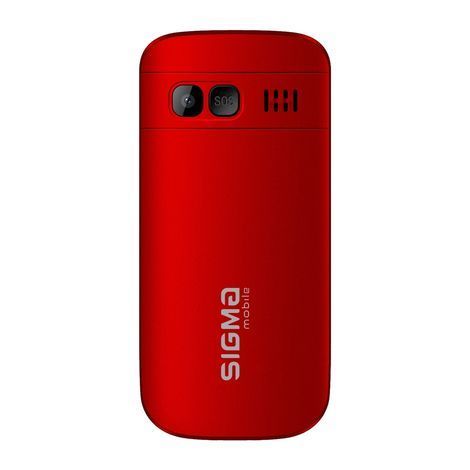 Мобільний телефон Sigma Comfort 50 EASY TYPE-C Red 4827798585221 фото